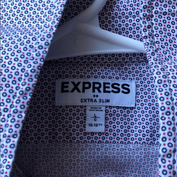 Express Extra Slim Button Down - Picture 2 of 3